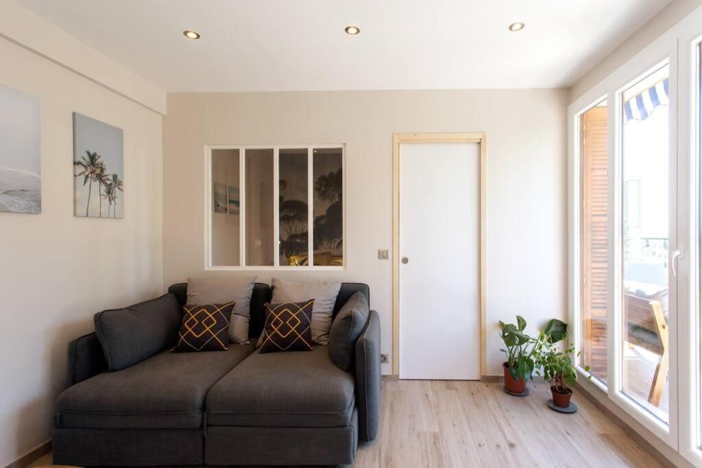 L36 Sea View Terrace 10Min Walking To Sea/Parking & Ac Nice Exterior foto