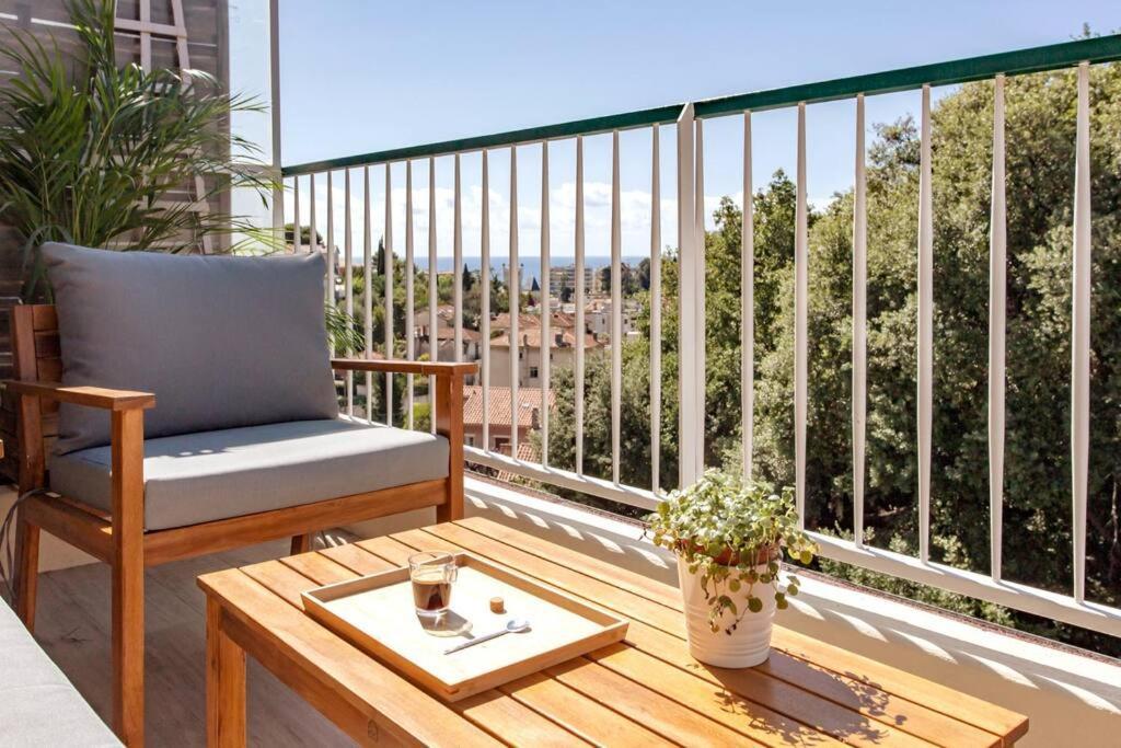 L36 Sea View Terrace 10Min Walking To Sea/Parking & Ac Nice Exterior foto