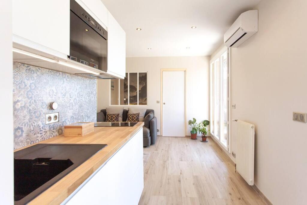 L36 Sea View Terrace 10Min Walking To Sea/Parking & Ac Nice Exterior foto