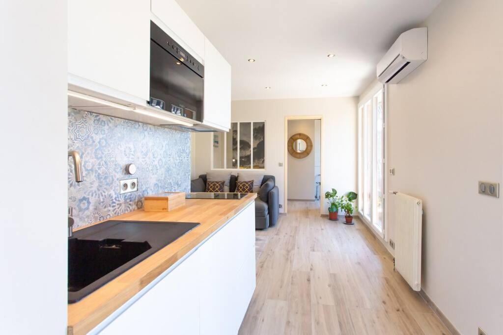 L36 Sea View Terrace 10Min Walking To Sea/Parking & Ac Nice Exterior foto