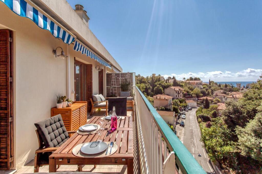 L36 Sea View Terrace 10Min Walking To Sea/Parking & Ac Nice Exterior foto