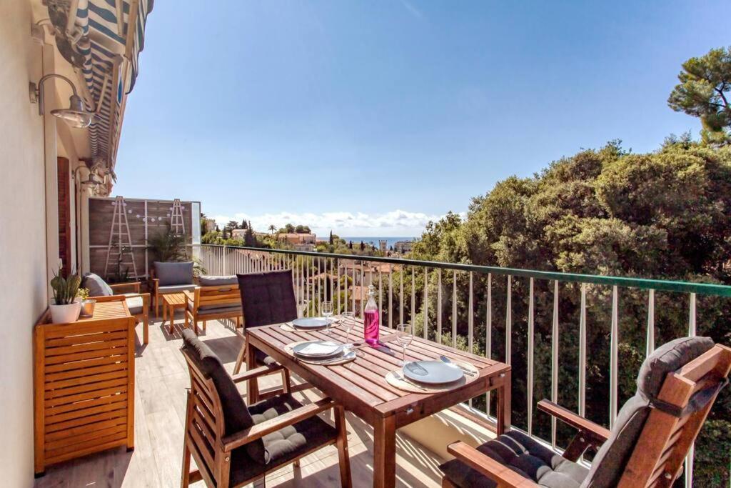 L36 Sea View Terrace 10Min Walking To Sea/Parking & Ac Nice Exterior foto